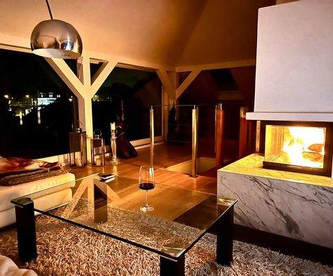 Penthouse-Wohnzimmer