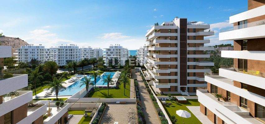 Luxurious Apartments Meters from the Beach in Villajoyosa
