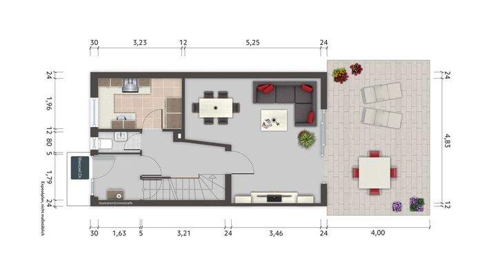 Grundriss Erdgeschoss