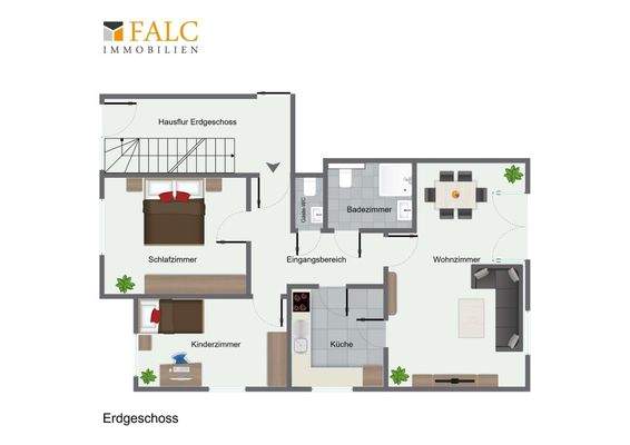 Grundriss Erdgeschoss