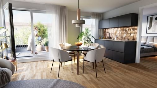 Beispiel Wohnbereich Penthouse