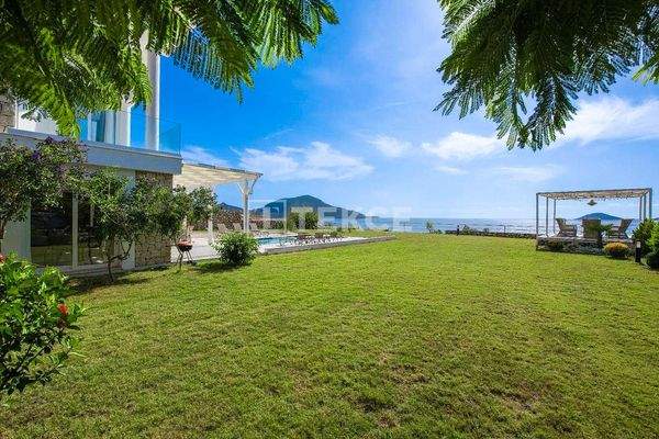 Luxury Seafront Villa with Private Pier in Kaş Kalkan