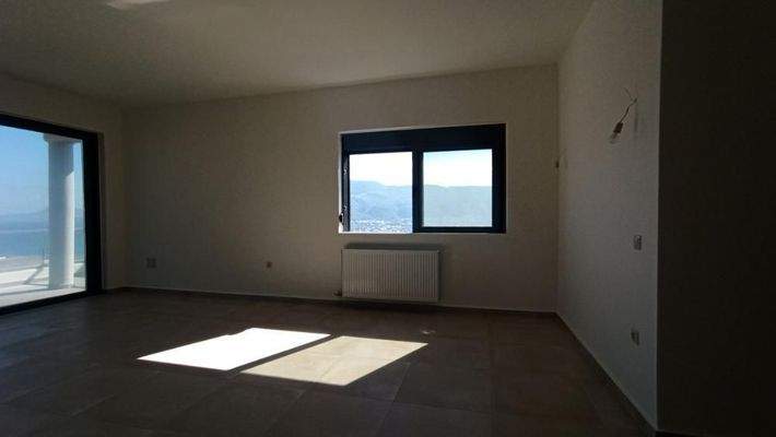 Kreta, Vlites: Modernes Apartment im 2.Stock mit Meer- und Bergblick zu verkaufen