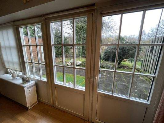 Ausblick aus dem Wohnzimmer