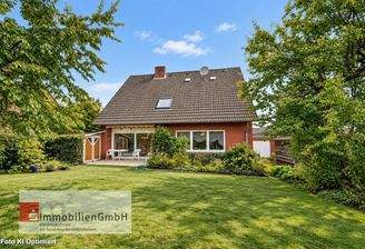 Rückansicht mit Garten