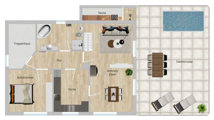 Grundriss Dachgeschoss