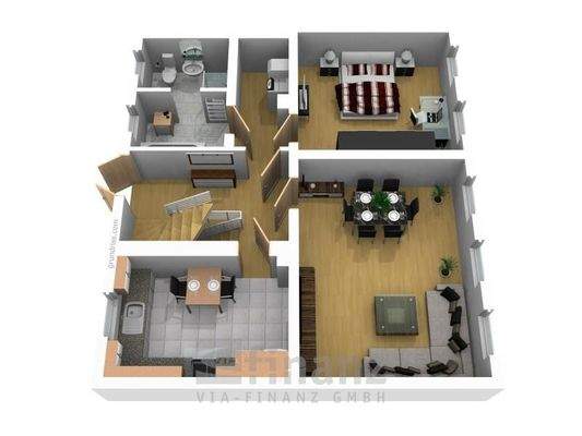 Grundriss Obergeschoss