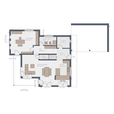 Grundriss Erdgeschoss