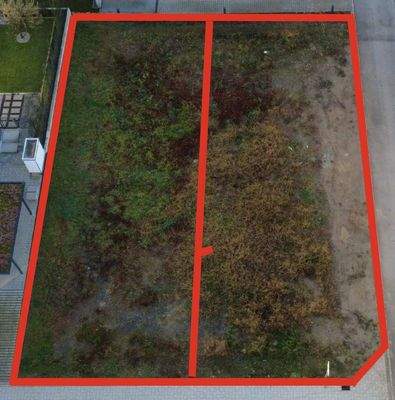 Grundstück mit Teilung