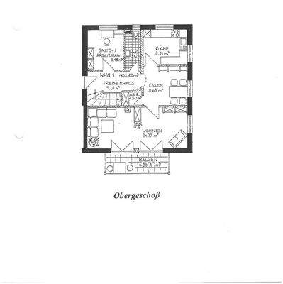 Grundriss Obergeschoss
