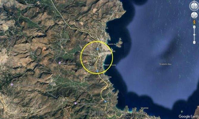 Kreta, Agios Nikolaos: Grundstück mit Baurechten zu verkaufen