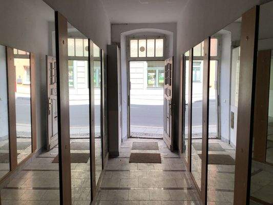 Eingangsbereich zum OG