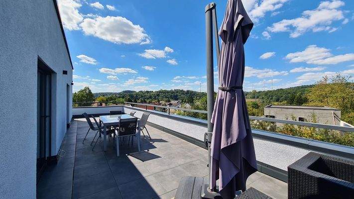Dachterrasse mit Fernblick