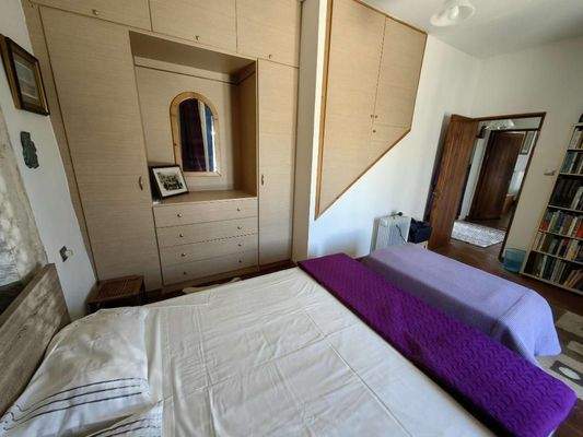 Kreta, Eleutherna: Freistehendes Steinhaus mit 2 unabhängigen Studios zum Verkauf