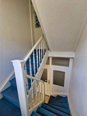 Treppenhaus ins Obergeschoss