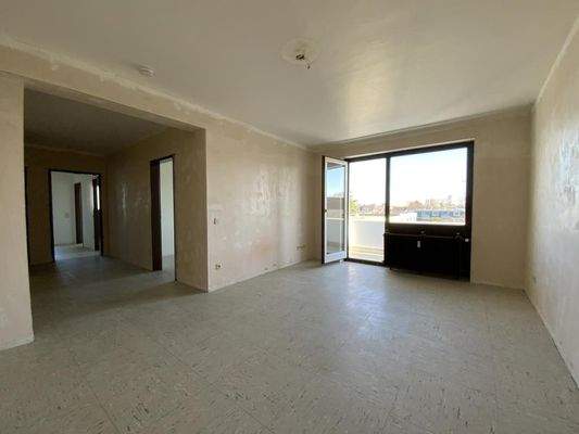 Wohnzimmer-Übergang