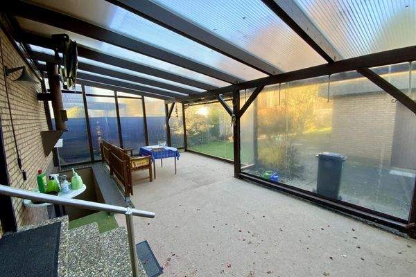 Überdachte Terrasse