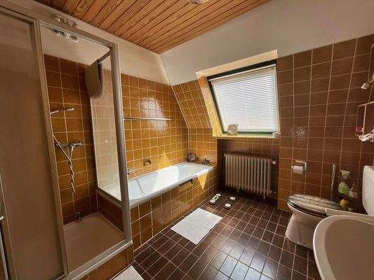 Badezimmer Dachgeschoss