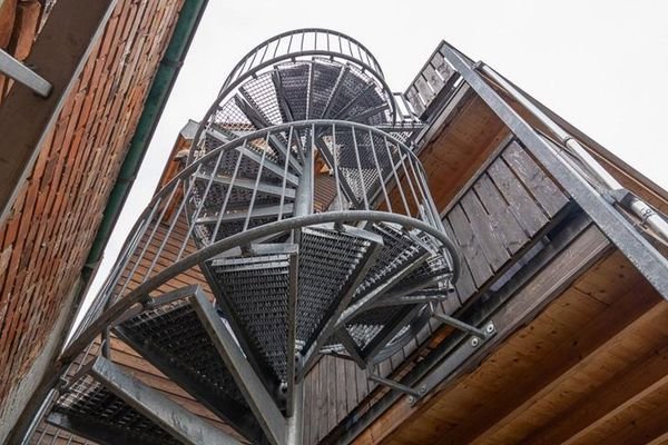 Wendeltreppe zum DG