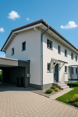 von der Eingansseite her