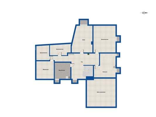 Grundriss Kellergeschoss 