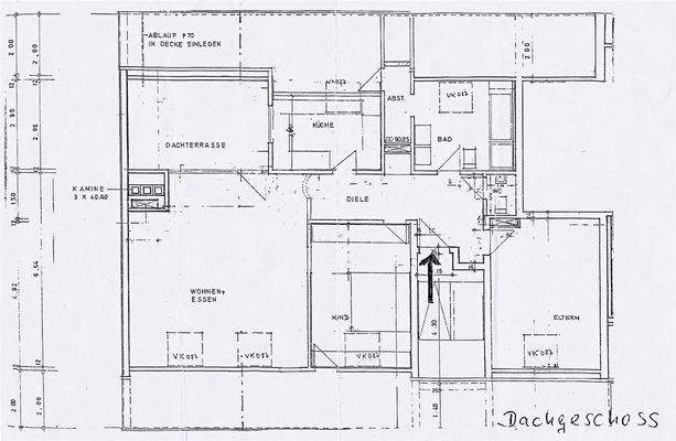 Grundriss Dachgeschoss