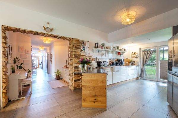 Küche große EG Wohnung