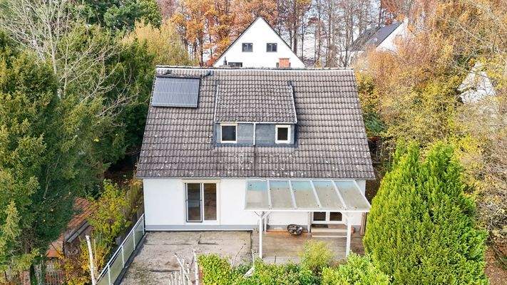 Drohne Terrassenansicht