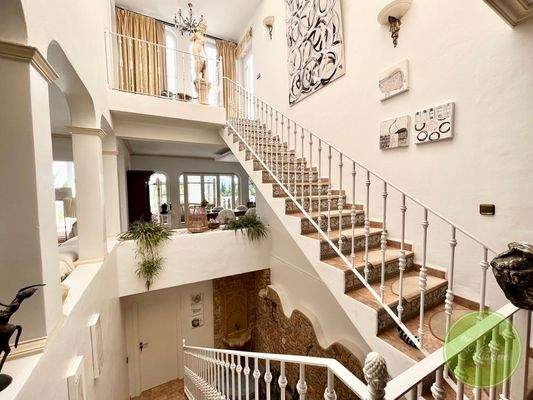 Aufgang zur 2. Etage 