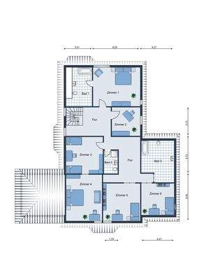  Grundriss Obergeschoss