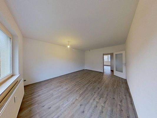 Ansicht II: Wohn-Essbereich