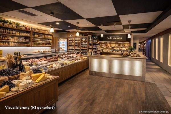 z.B. Lebensmittelgeschäft