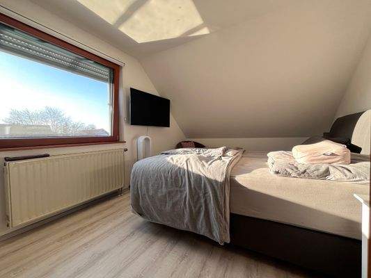 Das Schlafzimmer OG