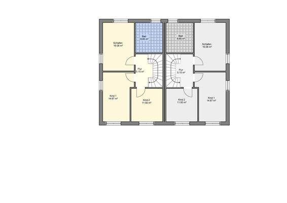 Grundrissbeispiel OG