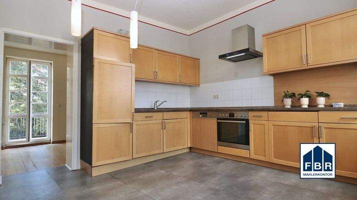 Küche im Obergeschoss