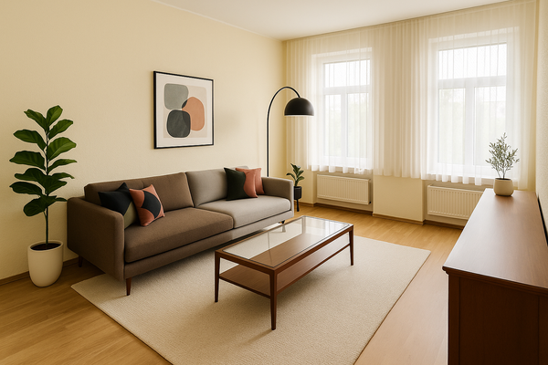 Wohnzimmer Wohnbeispiel