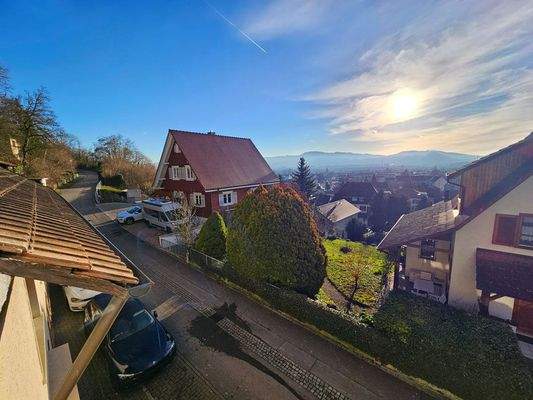 Blick aus dem Fenster