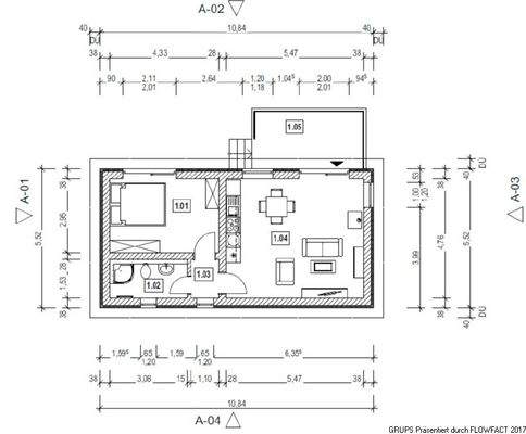 Planung Grundriss Version 3