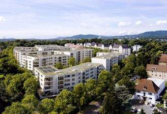 Ansicht Luftbild Wohnprojekt 