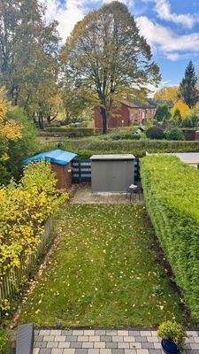 Blick aus dem Schlafzimmer