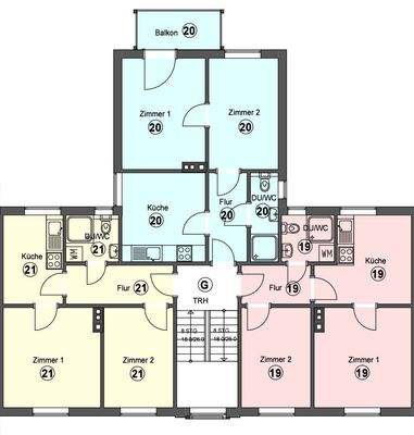 Grundriss W21 - 1.OG links