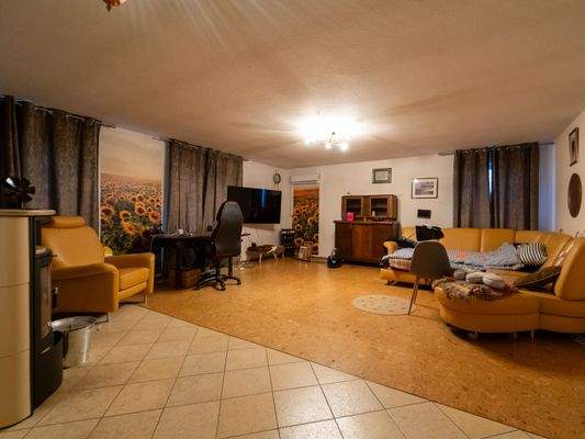 Wohnzimmer Reihenendhaus EG