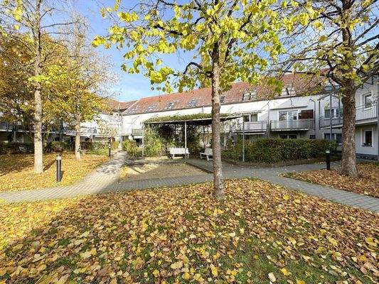 Innenhof Ihrer Wohnanlage