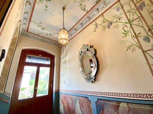 Restauriertes Treppenhaus