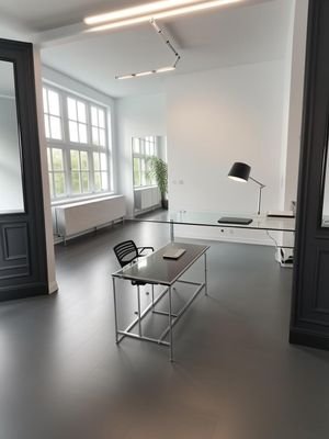 Arbeitszimmer mit Einrichtungsbeispiel