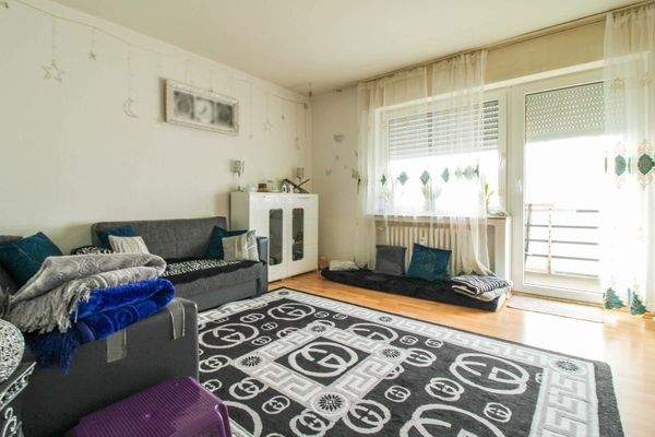 Wohnzimmer unrenoviert