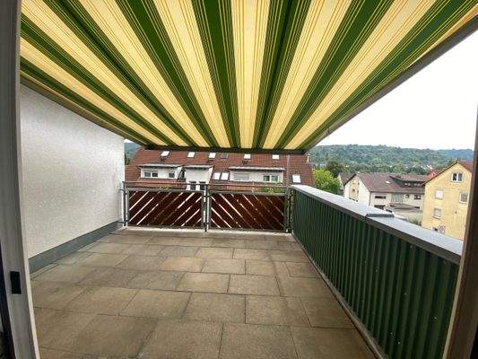 Dachterrasse mit Markise