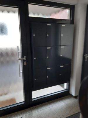 Sanierter Eingangsbereich