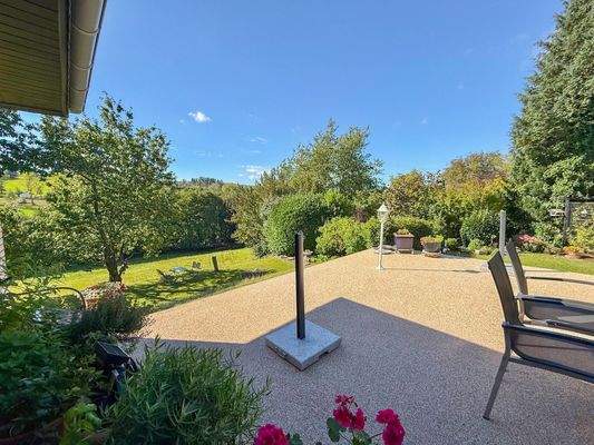 Blick von der Terrasse