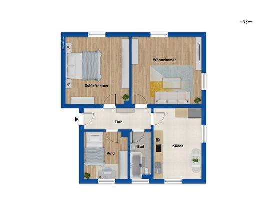 Grundriss Erdgeschoss